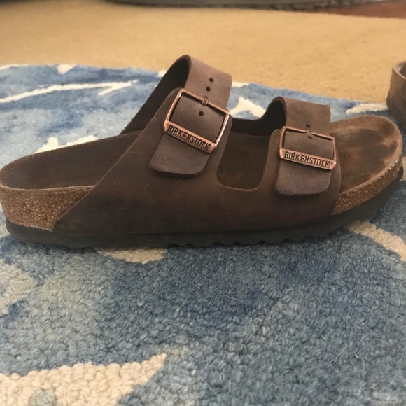 birkenstock arizona habana leather